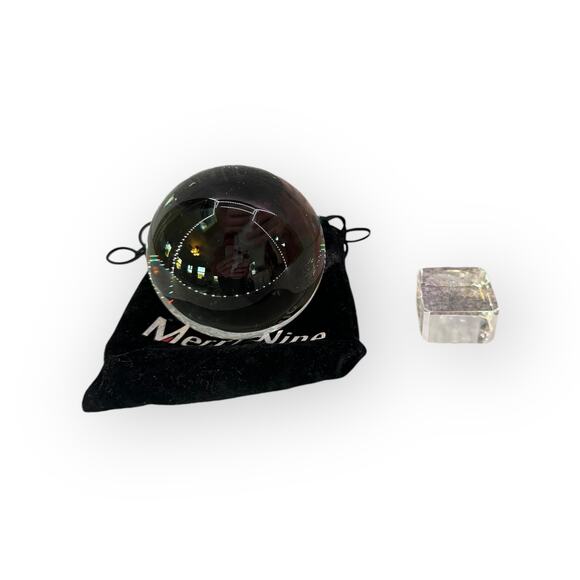 MerryNine K9 Crystal Ball w/ Stand for Photography (3.14" with 35mm Stand) - Picture 5 of 9